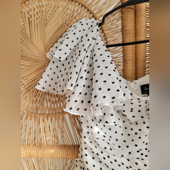 BARDOT Jessi Ruched & Ruffled Party Dress (US 8) - Picture 4 of 5